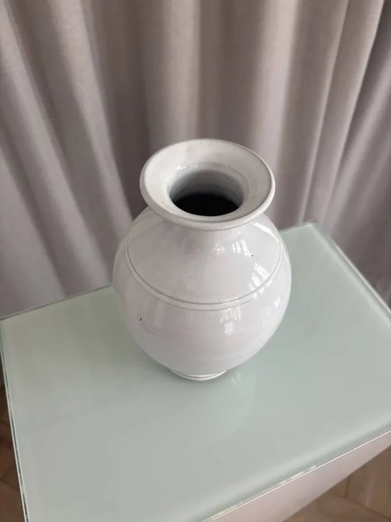 Vintage Vase Made of Hand-Turned Ceramic – Artisan (photo 7 of 8)