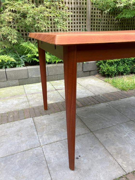 Teak Deense Fritz Hansen uitschuifbare eettafel door Aage Schmidt-Kristensen – Dining tables, Wood (photo 2 of 14)