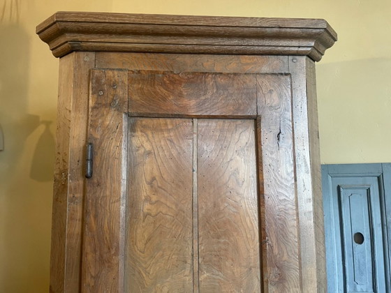 Image 1 of Armario de esquina antiguo francés del siglo XIX.