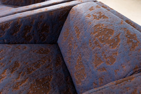 Image 1 of Poltrone geometriche vintage di Zfm, Polonia, anni '70, set da 2