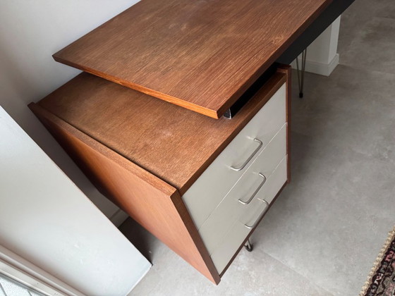 Image 1 of Vintage Cees Braakman for Pastoe hairpin legs desk