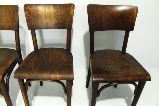 Sedie da pub Thonet H-48, anni '30, set di 6 – Sedie da pranzo, Legno (photo 8 of 16)