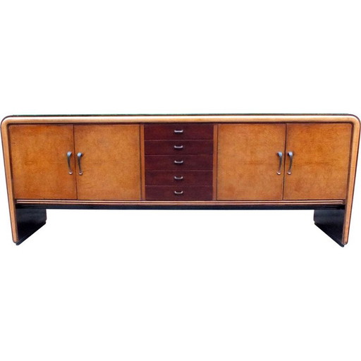 Vintage dressoir en kabinet bar Osvaldo Borsani 1930