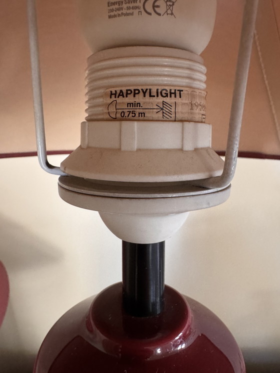 Image 1 of 2x Vintage Tafellampen Happylight