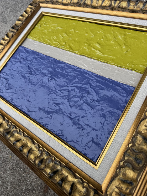 Image 1 of Modernist oil painting on canvas