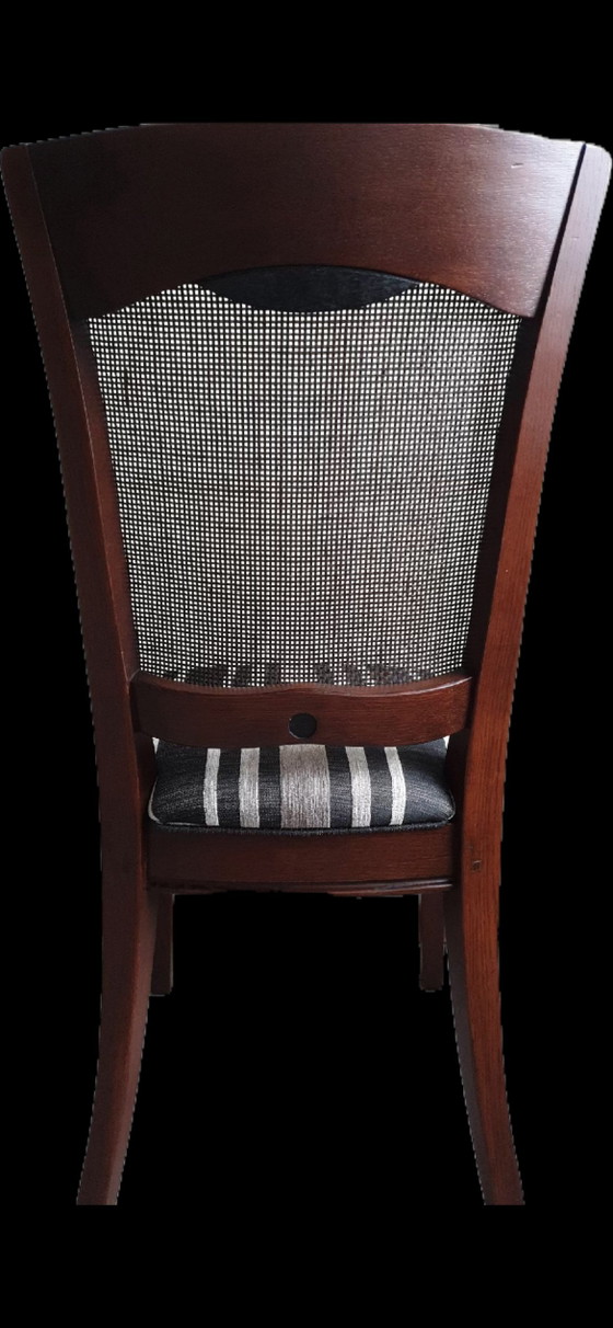 Image 1 of 6 sillas de comedor Bannink Art Nouveau en PERFECTO ESTADO, COMO NUEVAS