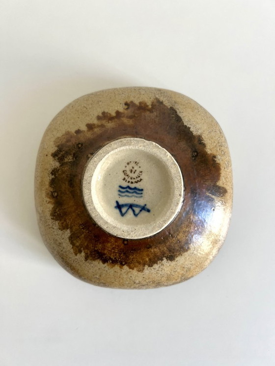 Royal Copenhagen Geglazuurde Steengoed Kom van Bode Willumsen, jaren 50 – Servies, Ceramic (photo 6 of 8)