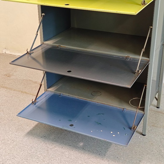 Image 1 of Vintage Gispen Wim Rietveld 663 kast