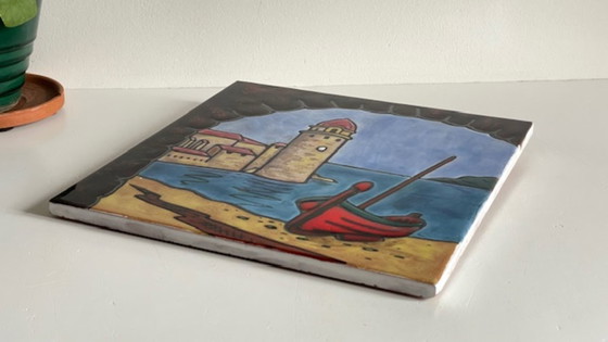 Image 1 of Decorazione murale in ceramica vintage