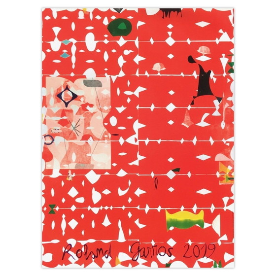 Image 1 of Affiches officielles ROLAND-GARROS 2019 - José Maria Sicilia Poster 2019