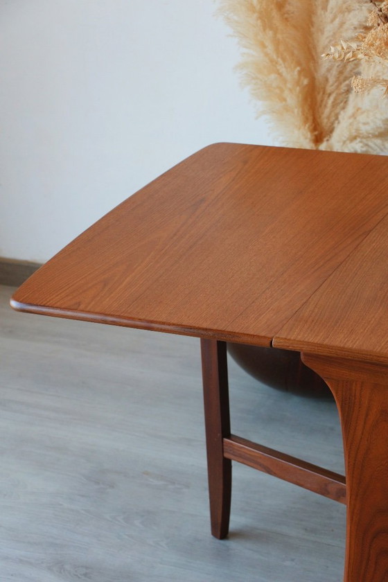 Image 1 of G-Plan opklapbare Scandinavische teakhouten tafel