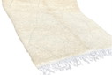 Luxe Crème Berber Tapijt – Handgemaakt van Pure Atlas Wol – 300 x 200 cm