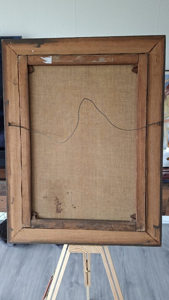 Image 1 of Museaal Maritiem Meesterwerk – Hermann Mahler (1900) – Olieverf op doek