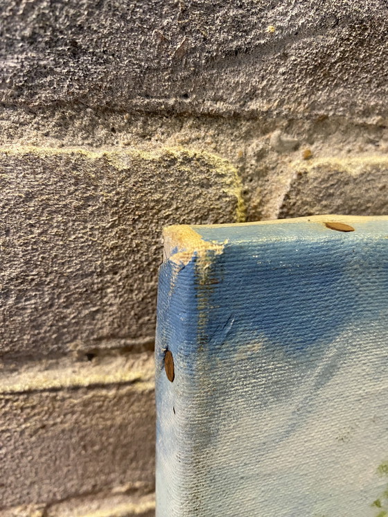 Image 1 of Pintura al óleo Junkers firmada