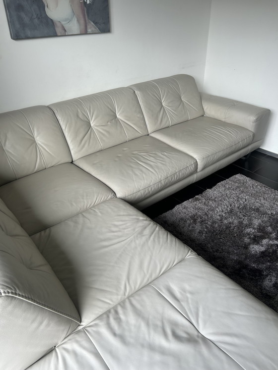 Image 1 of Conjunto de sofás de piel de lujo Natuzzi