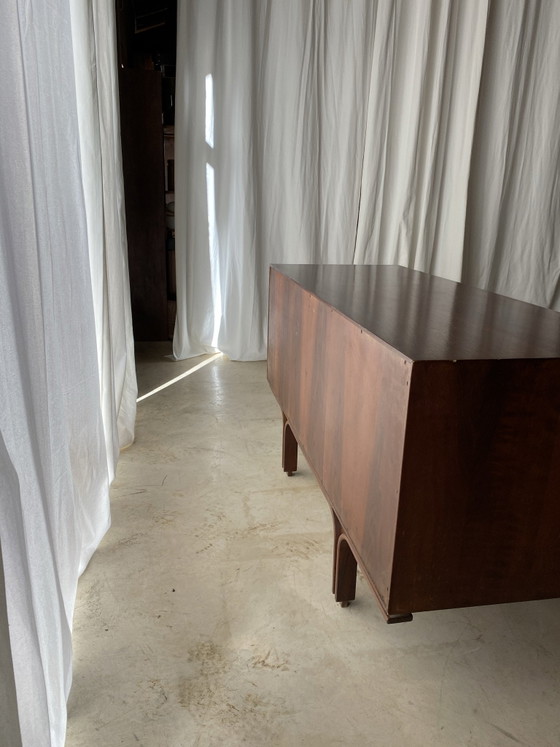 Buffet bas 503 de Gianfranco Frattini pour Bernini, Bois, Marron (photo 7 sur 13)
