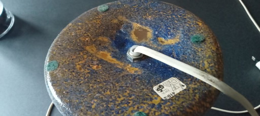 Ensemble de lampes de table en verre de Murano en forme de calice