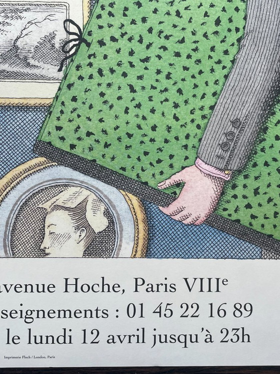 Originele poster van Pierre Le-Tan – Salon du Dessin, Parijs (2000) – Paper (photo 5 of 6)