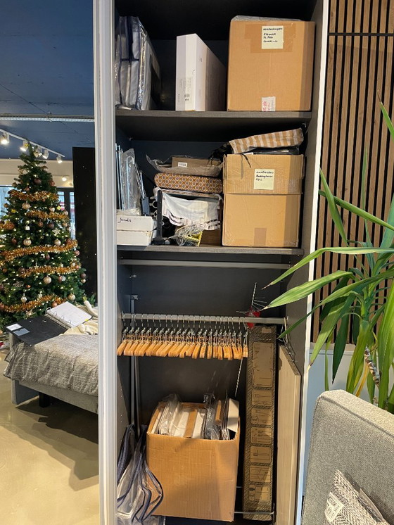 Image 1 of Armario Nolte con puertas correderas de 240 x 240 cm y puerta con espejo