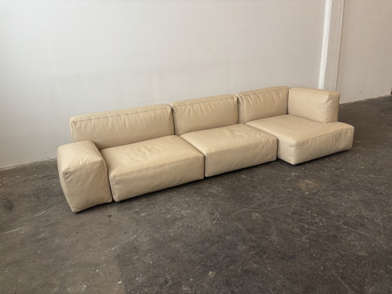 Image 1 of Divano di design Cassina Mex Cube in pelle, condizioni 1A