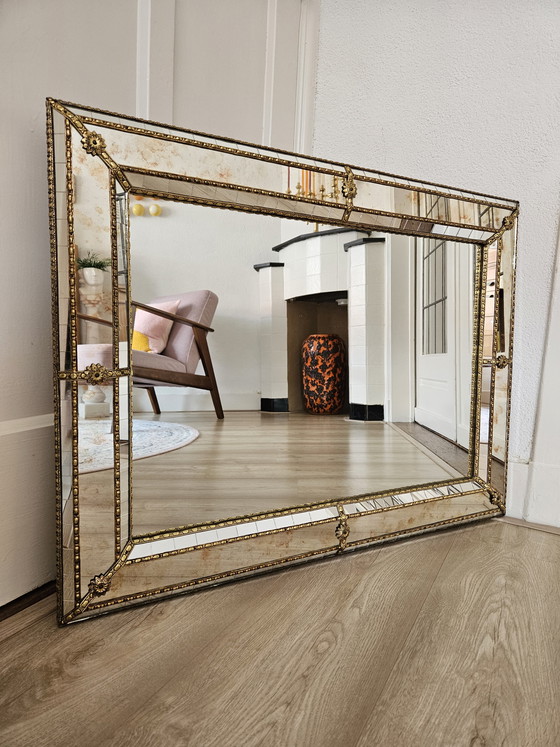 Image 1 of Spanish mosaic mirror