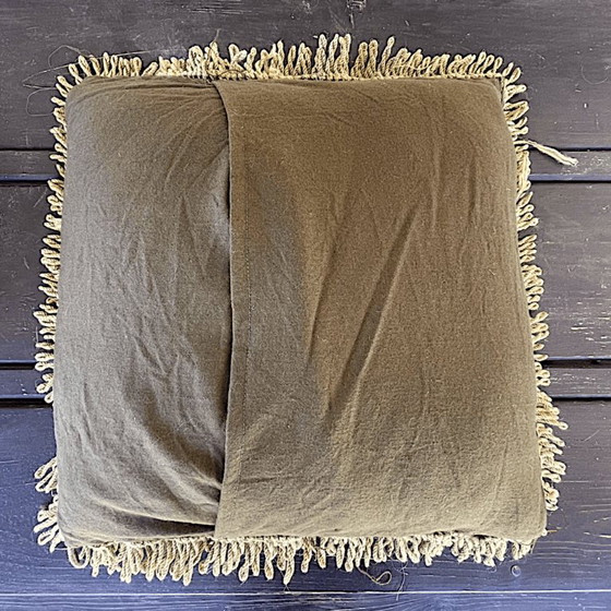 Antica Fodera per Cuscino Tradizionale Portoghese Arraiolos in Legno – Cuscini, Wool (photo 10 of 10)