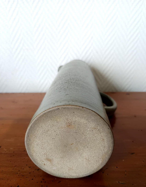 Image 1 of Broc en grès émaillé vintage 1950 