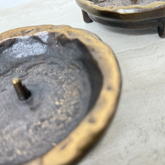 Image 1 of Set van 2 Horst Dalbeck kandelaars, 1970