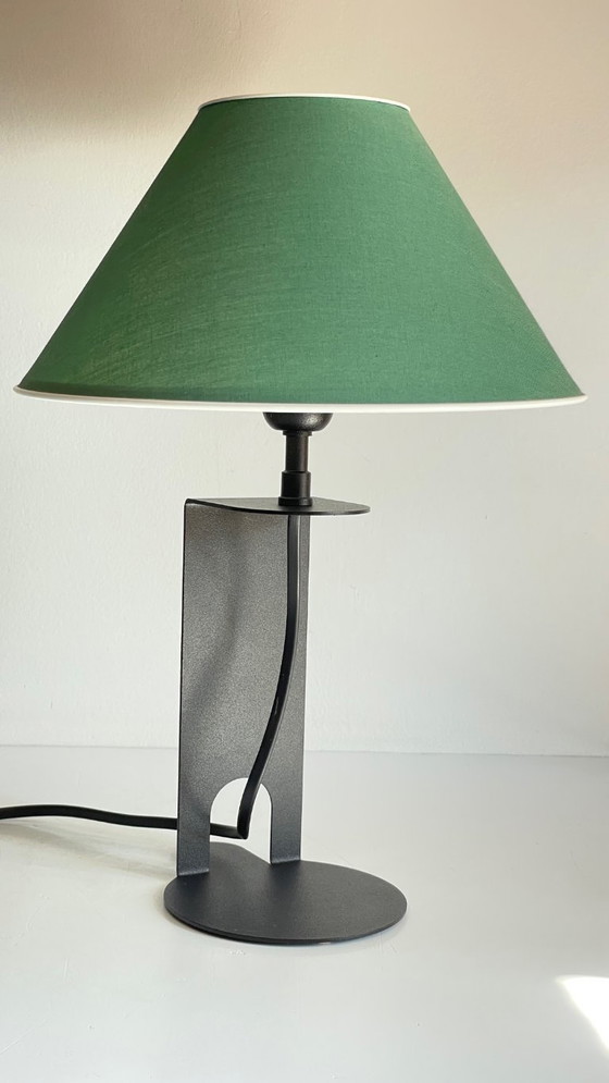 Image 1 of LAMP Steel and Fabric by MADURA