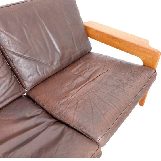 Image 1 of 2x Arne Wahl Iversen Midcentury Sofa Comfort Vintage Tweezitsbank