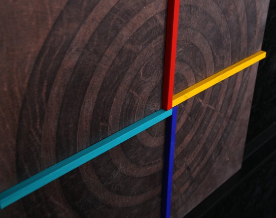 Image 1 of Geiler, Friedrich - Geometrie X, 2019 -  Relief/Holz - handsigniert