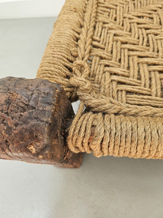 Image 1 of Indiaas Wabi Sabi krukje uit vroege 20e Eeuw 