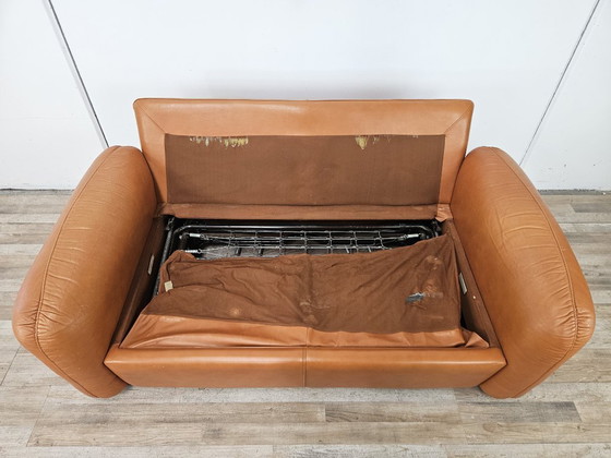 Divano letto a due posti "Piumotto" di Arrigo Arrigoni per Busnelli, 1970 – Divani 2 posti, Pelle (photo 17 of 20)