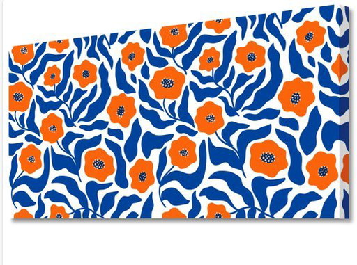 Henri Matisse -- Fleurs Oranges et Bleues