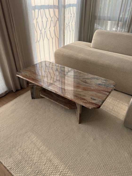 Vintage Marmeren Salontafel – Marble (photo 12 of 15)