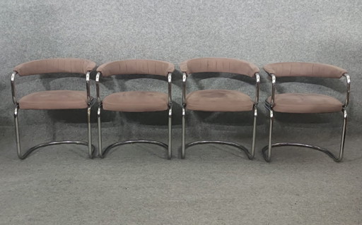 4 STÜHLE MID CENTURY MODERN DESIGN KÜCHENSTUHL STUHL KITCHEN CHAIR DANISH 60er VINTAGE RETRO 60s ARMCHAIR