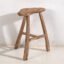 Antiker chinesischer Hocker (ca. 1900) #11, Holz, Braun, Rustic (Foto 10 von 35)