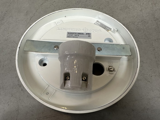 Image 1 of Lampada da soffitto opalina vintage - Glashütte Limburg