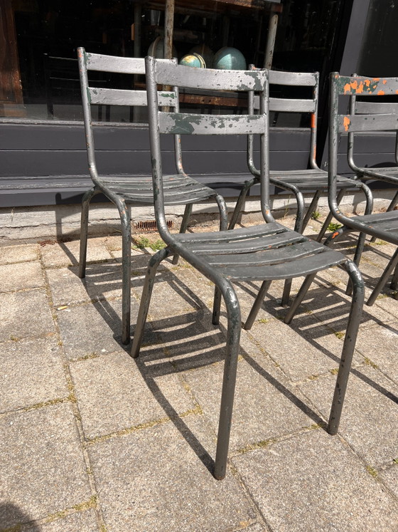 Image 1 of 6 Franse horeca stoelen 