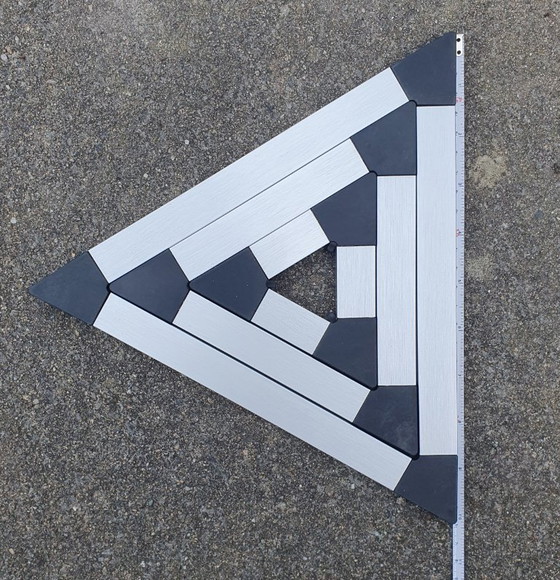 Image 1 of 3 dänische Design-Untersetzer von Jorgen Meldgaard für MENU, 1980er Jahre