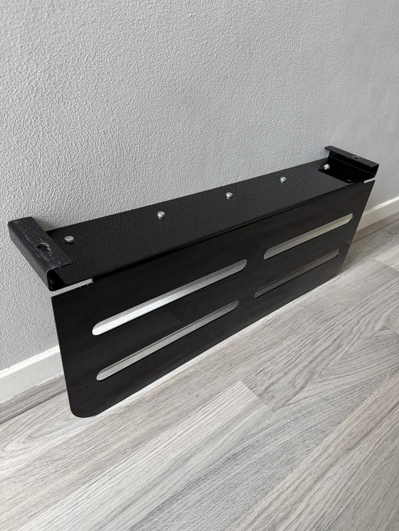 Image 1 of Bony Design Edelstahl-Garderobenständer mit 5 Haken, Knöpfen und Hutablage