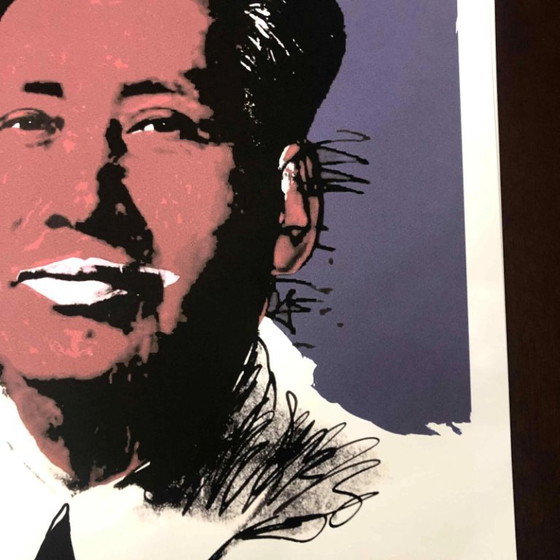 1990s After Andy Warhol "Mao Zedong" Lithograph – Lithographs & prints, Paper (photo 6 of 11)