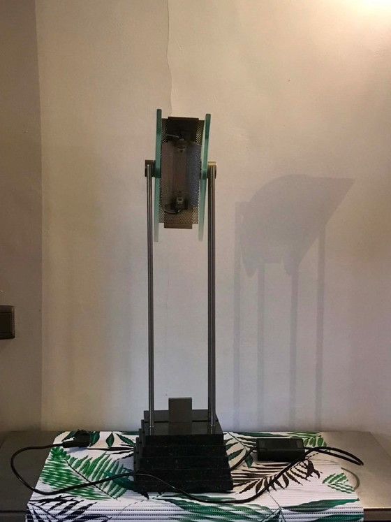 Pierre Lallemand - Moonlight Tafellamp - Vintage 1980s/1990s – Moonlight design sa, Table lamps, Glass (photo 3 of 6)