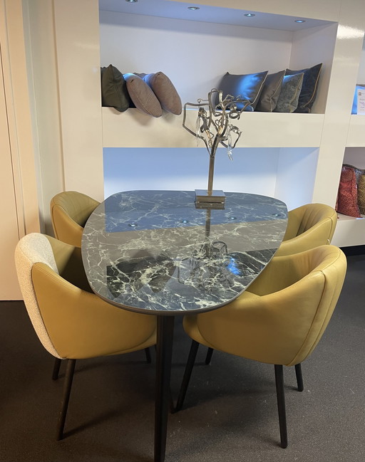 Sillas de comedor Leolux Baani (4)