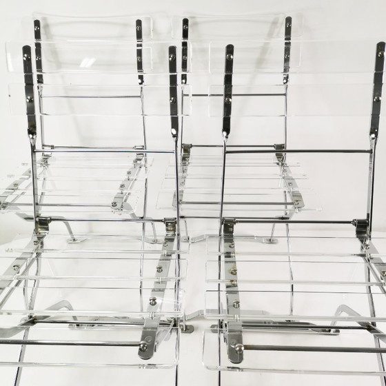 Image 1 of Set di sedie pieghevoli di design, Maison & Jardin Paris, anni '70