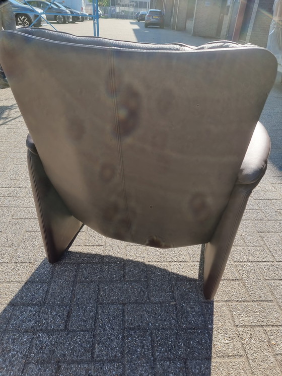 Image 1 of Fauteuil Leolux Catalpa marron