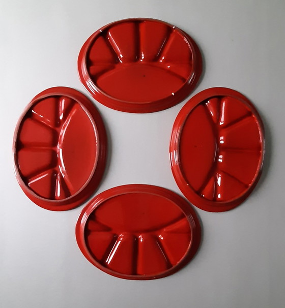 Image 1 of 4 keramiek borden Jasba Germany '60