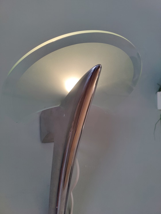 Image 1 of Alien Wall Lamp, Designed by Joan Auger and Produced by Taller Uno / Metalarte in Spain in the 1980s