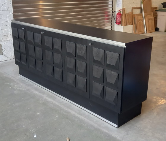 Image 1 of Sideboard Vintage Dressoir Brutalist style de Coene 1970's