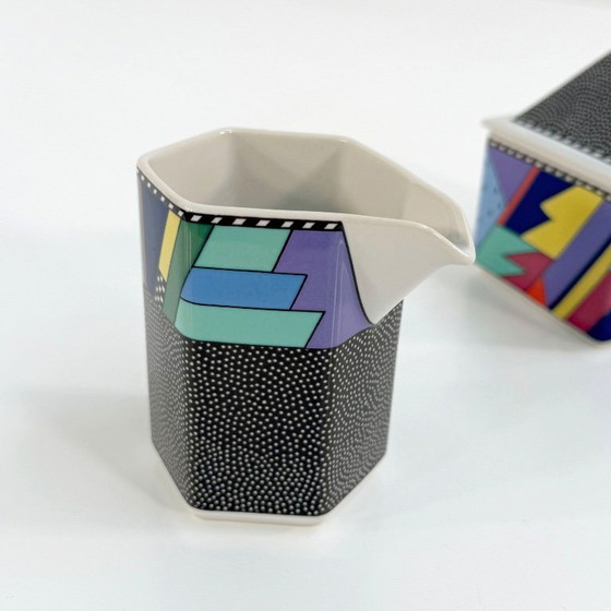 Image 1 of Milk & Sugar Set Scenario Metropol di Barbara Brenner per Rosenthal, anni '90